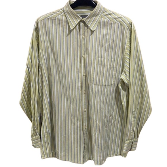 Talbots Other - Talbots Men’s Striped Button Down Shirt Size XL